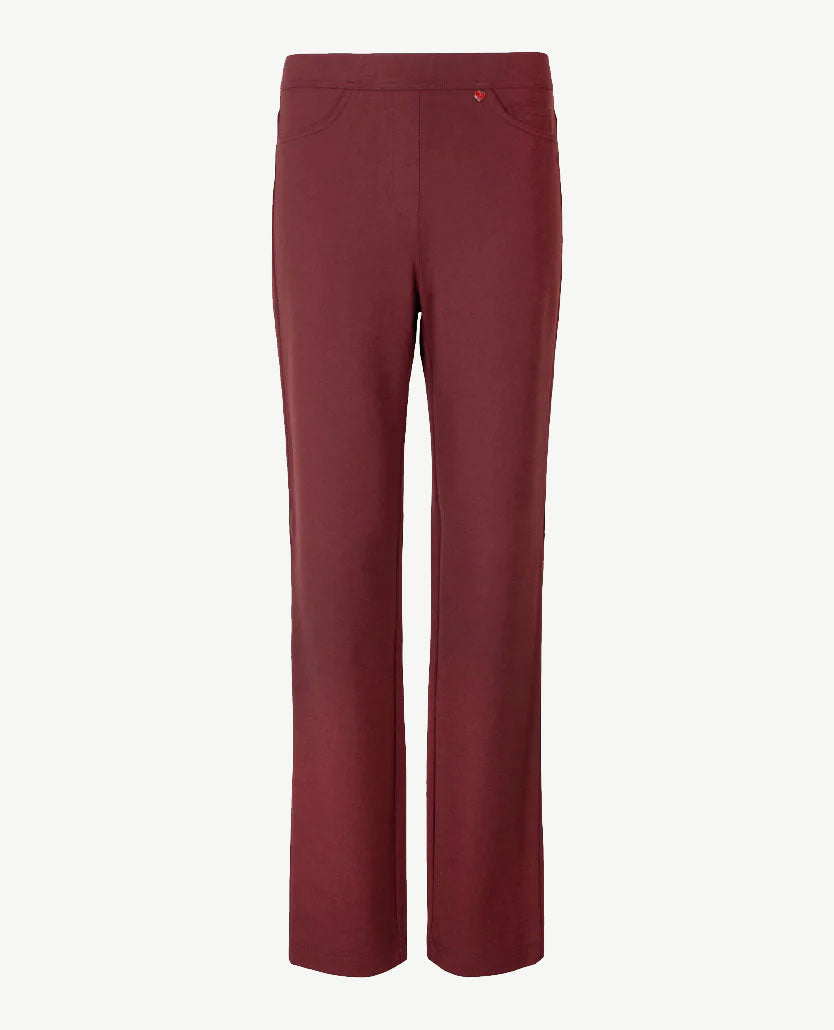 Toni - Elastiek rondom - Alice jersey - Normale lengte - Bordeaux