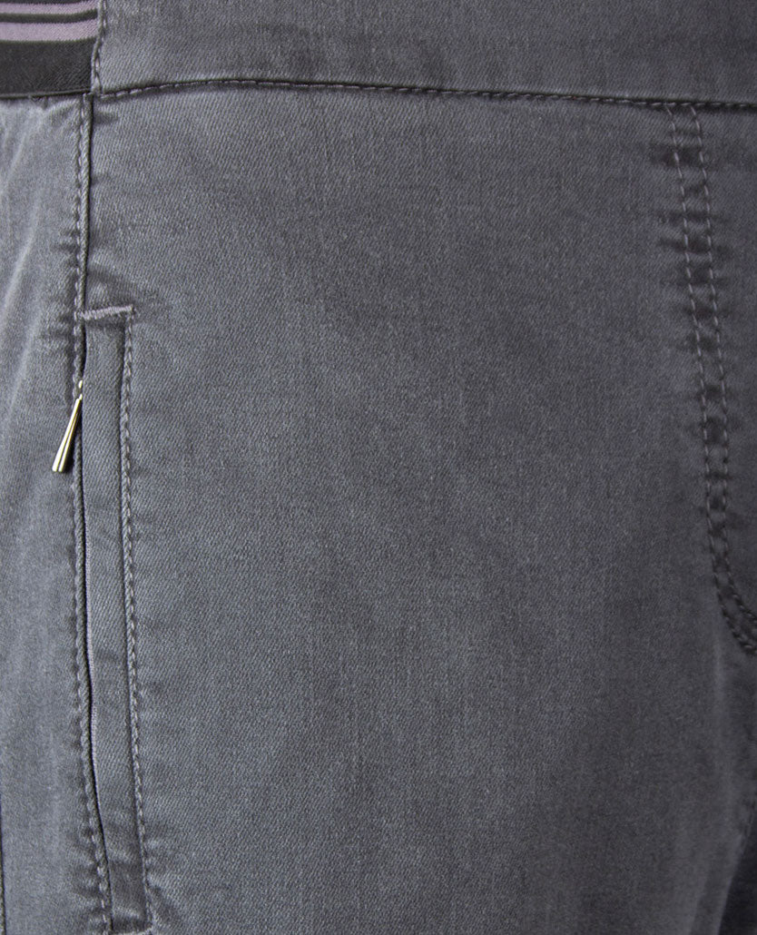 Toni - Elastiek rondom - Alice New - Jeans - Normale lengte - Grijs