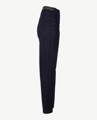 Toni - Elastiek rondom - Alice New - Jeans - Korte lengte - Blue black