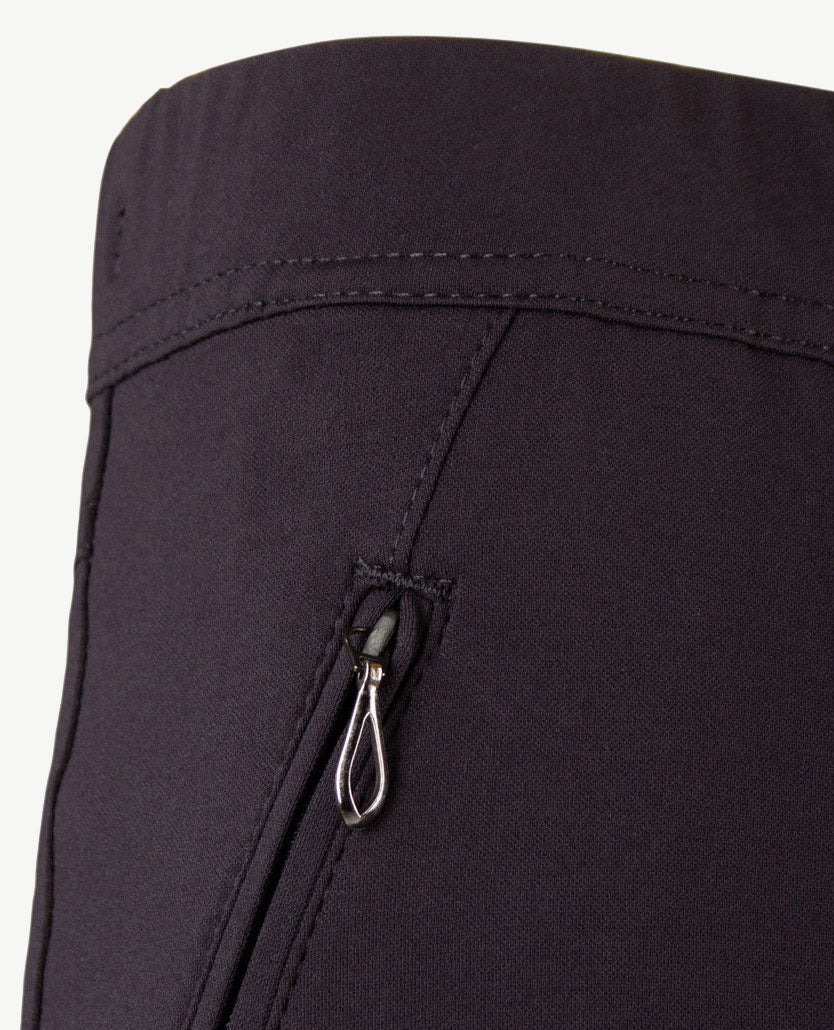 Toni - Alice zip - Elastiek rondom - Jersey - Navy - Normale lengte