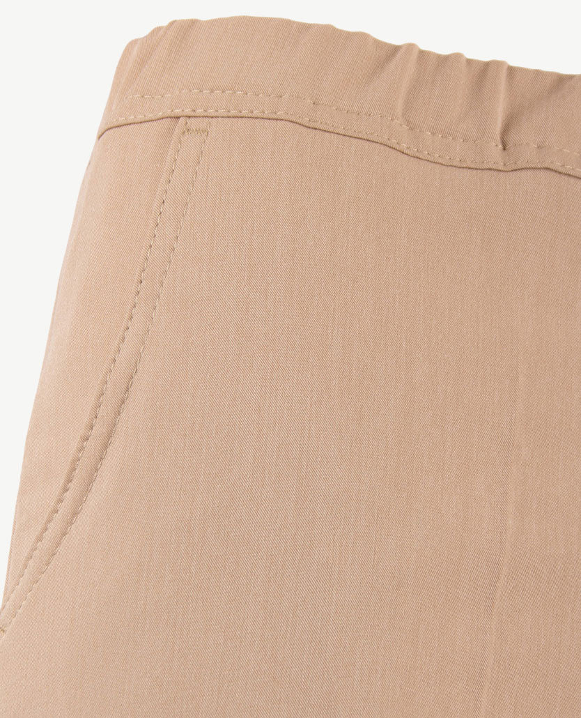 Toni - Elastiek rondom - CS Jade - Zomerkwaliteit - Korte beenlengte - Beige
