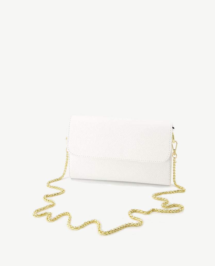 Tas - Lily - Leer - Wit