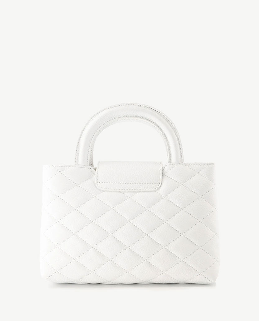 Tas - Veronique - Leer - Wit