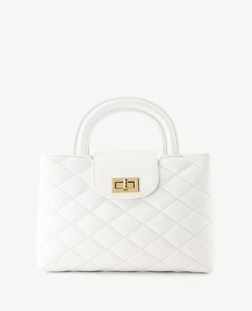 Tas - Veronique - Leer - Wit