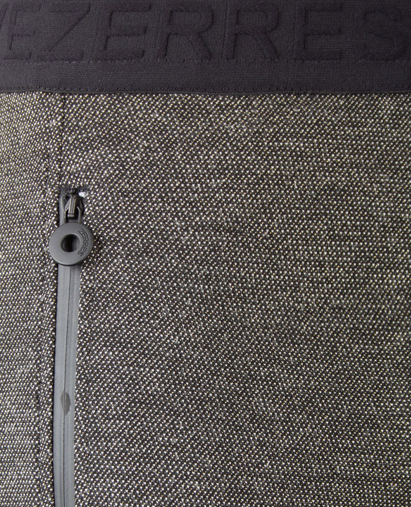 Zerres - Elastiek rondom - Leggy - Jersey - Normale lengte - Zwart met glans