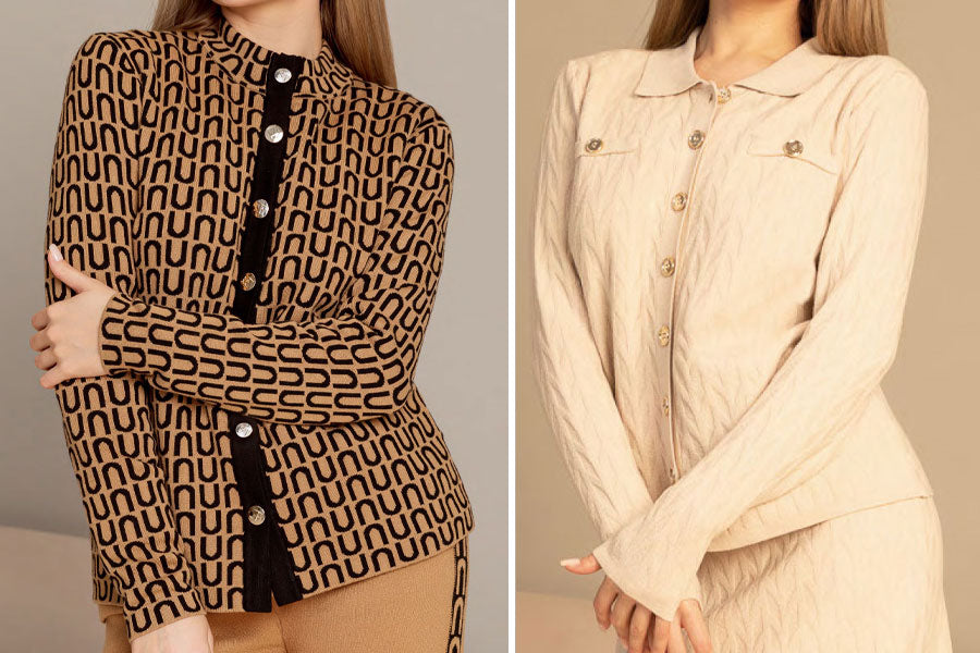 Passioni vesten voor ouderen dames met verschillende prints