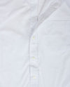 No Buttons®  by D.Y.P - Overhemd zonder knopen - korte mouwen - James - Wit poplin