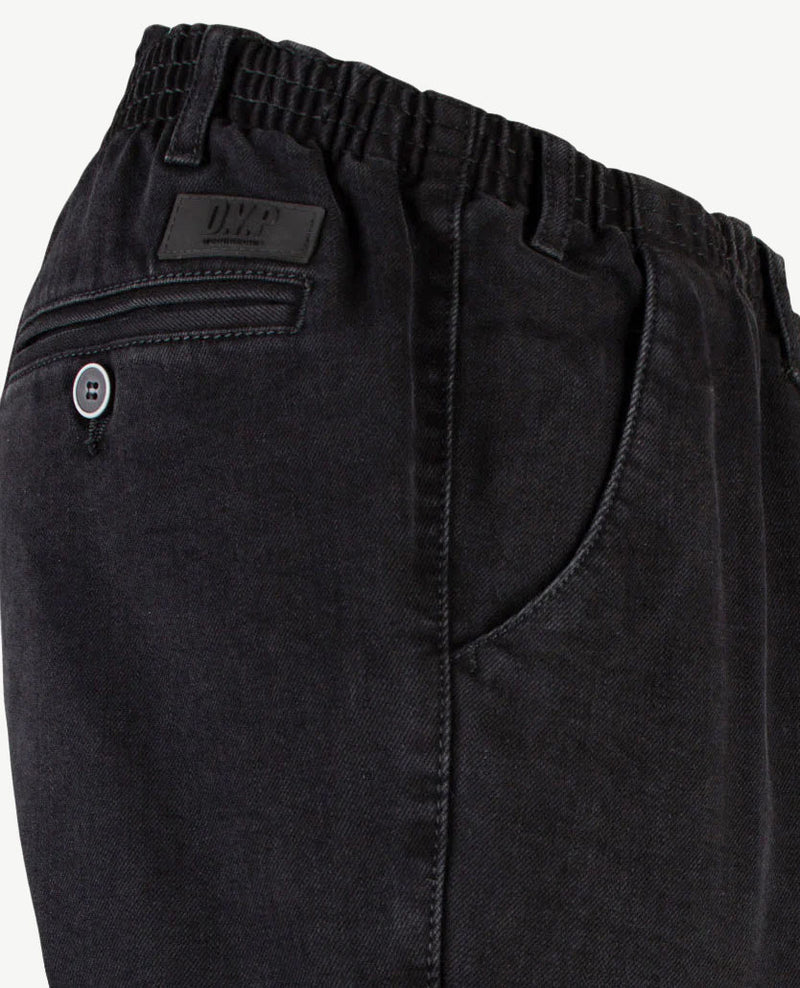 D.Y.P. - Philip - Elastische band - jeans - Donker grijs