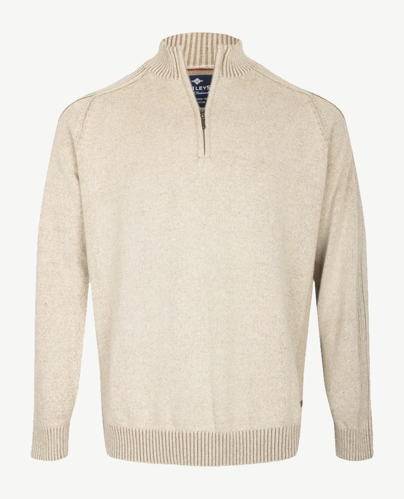Baileys - Polo met rits - Beige