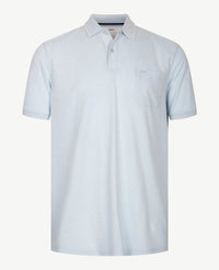 Brax - Polo Paddy - Jersey - blue en wit pinpoint