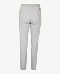 Brax Raphaela - Pamina - Elastiek rondom - jeans - Korte lengte - licht grijs