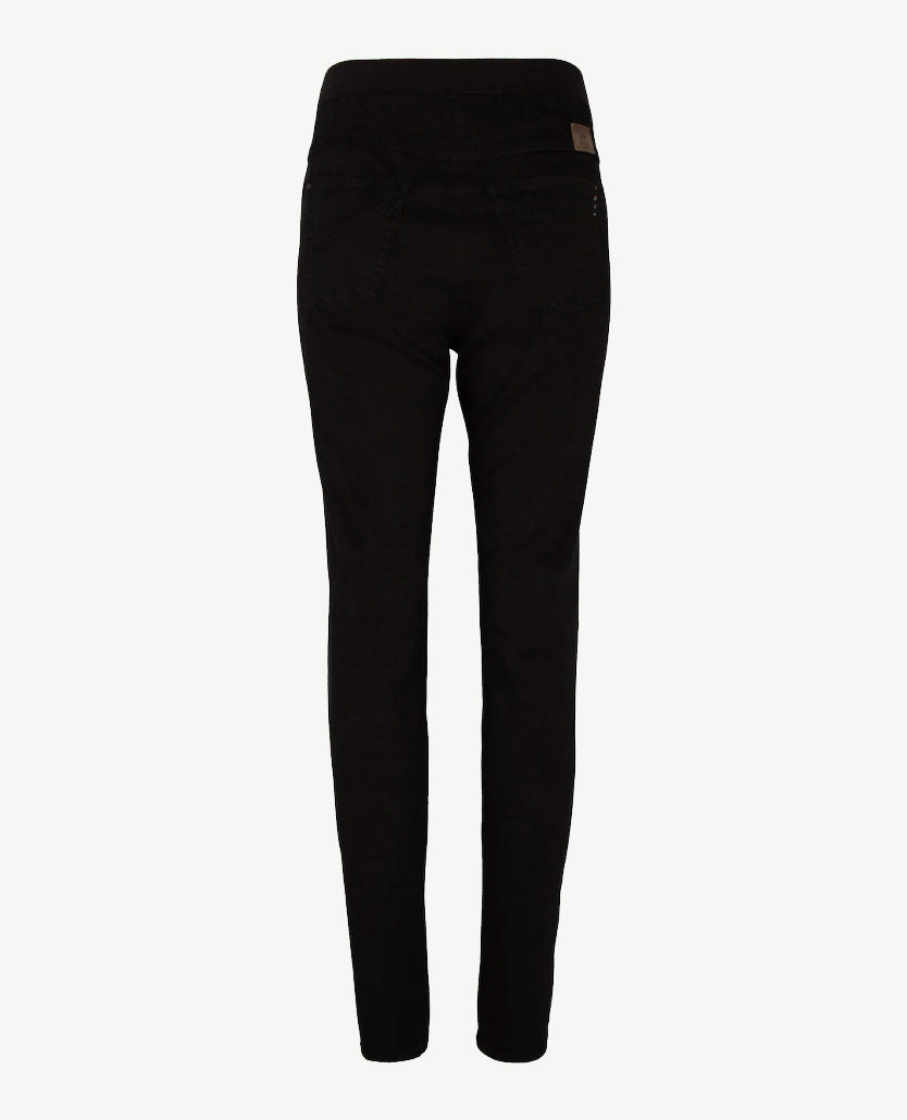 Brax Raphaela - Pamina - Elastiek rondom - jeans - Normale lengte - Zwart