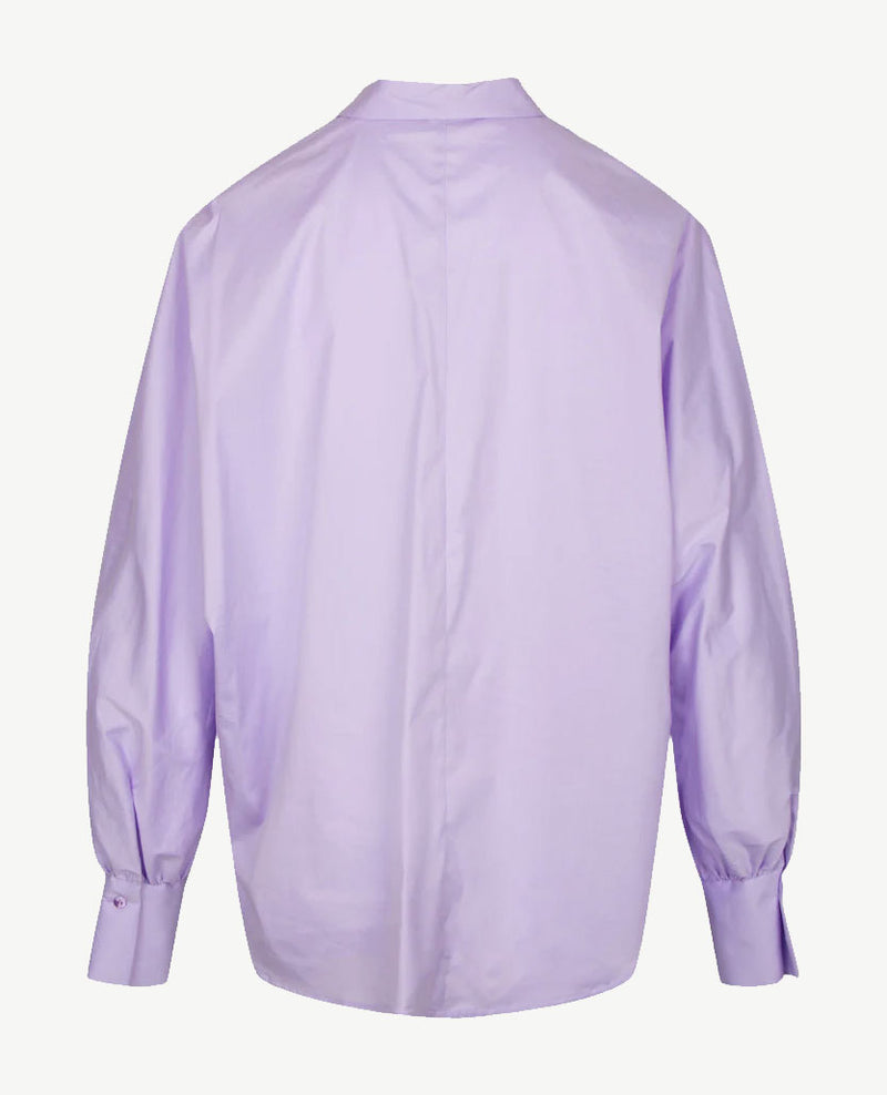 Eterna - Oversized blouse - Poplin - Lila