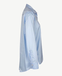 Eterna - Oversized blouse - Poplin - blue