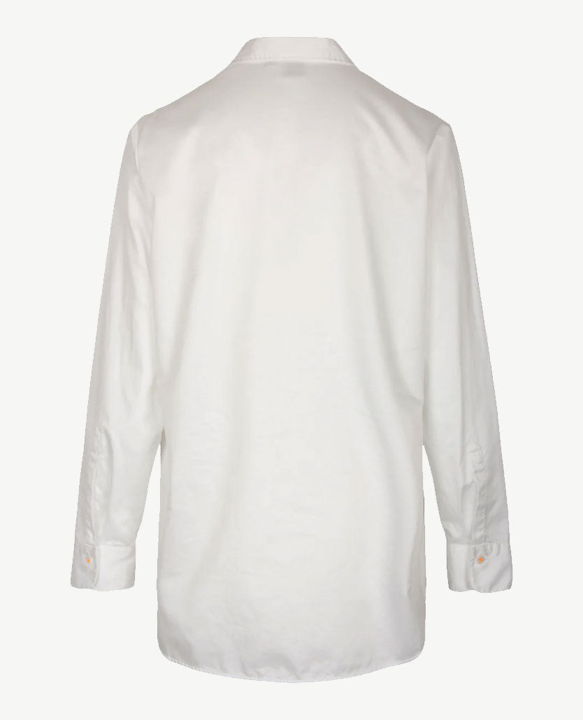 Eterna - Oversized blouse - Poplin - wit