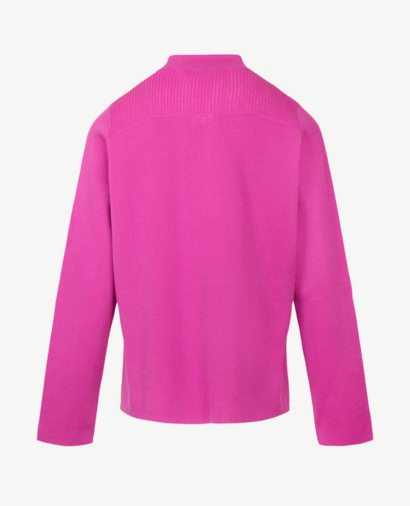 Gollé Haug - Vest met rits en zakken - Pink