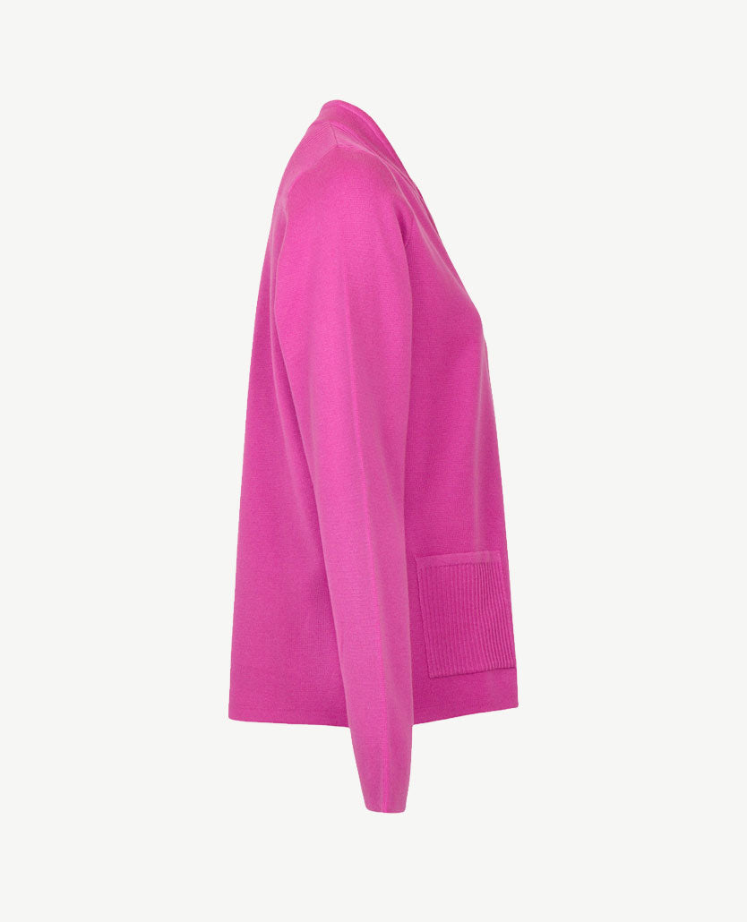 Gollé Haug - Vest met rits en zakken - Pink