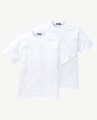 Schiesser - American T-Shirt - Ronde hals - Duo pack 008150 - Wit