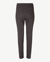 Toni Dress - Elastiek rondom - Alice - Jersey 'tweed' - Normale lengte - zwart/antraciet
