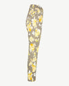 Toni Dress - Alice - Elastiek rondom - 7/8 lengte - Multicolour in kahki, geel en wit
