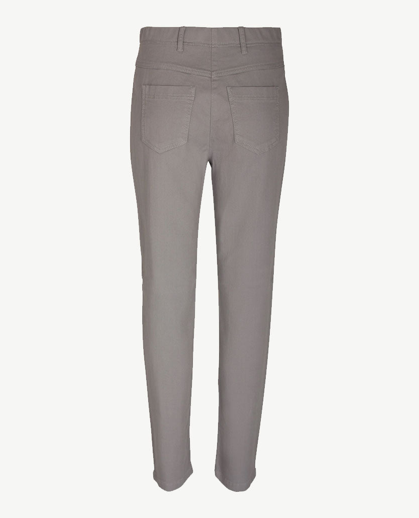 Toni Dress - Elastiek rondom - Alice CS - Korte lengte - Jeans grijs