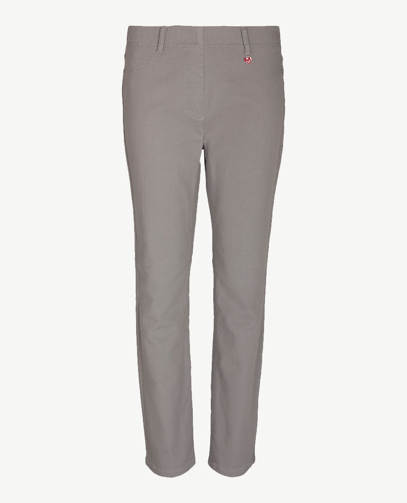 Toni Dress - Elastiek rondom - Alice CS - Korte lengte - Jeans grijs