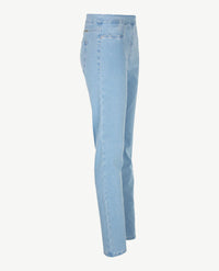 Zerres - Elastiek rondom - Leggy - Jeans - Korte lengte - Bleached denim