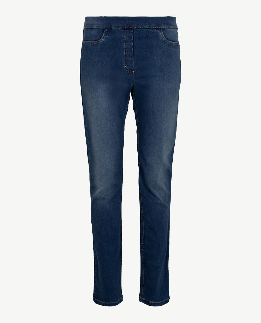 Zerres - Elastiek rondom - Leggy - Jeans - Normale lengte - Stone blue