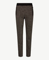 Zerres - Elastiek rondom - Leggy - Jersey - Normale lengte - Tweed in zwart en beige
