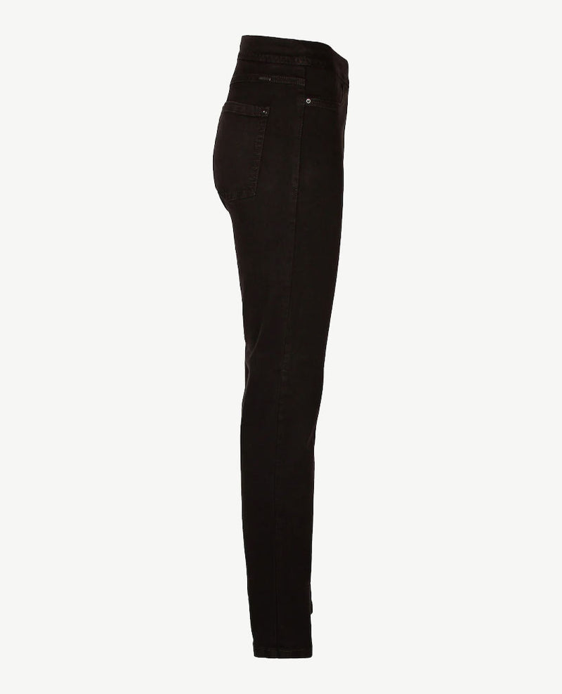 Zerres - Elastiek rondom - Leggy - Jeans - Korte lengte - Dark brown