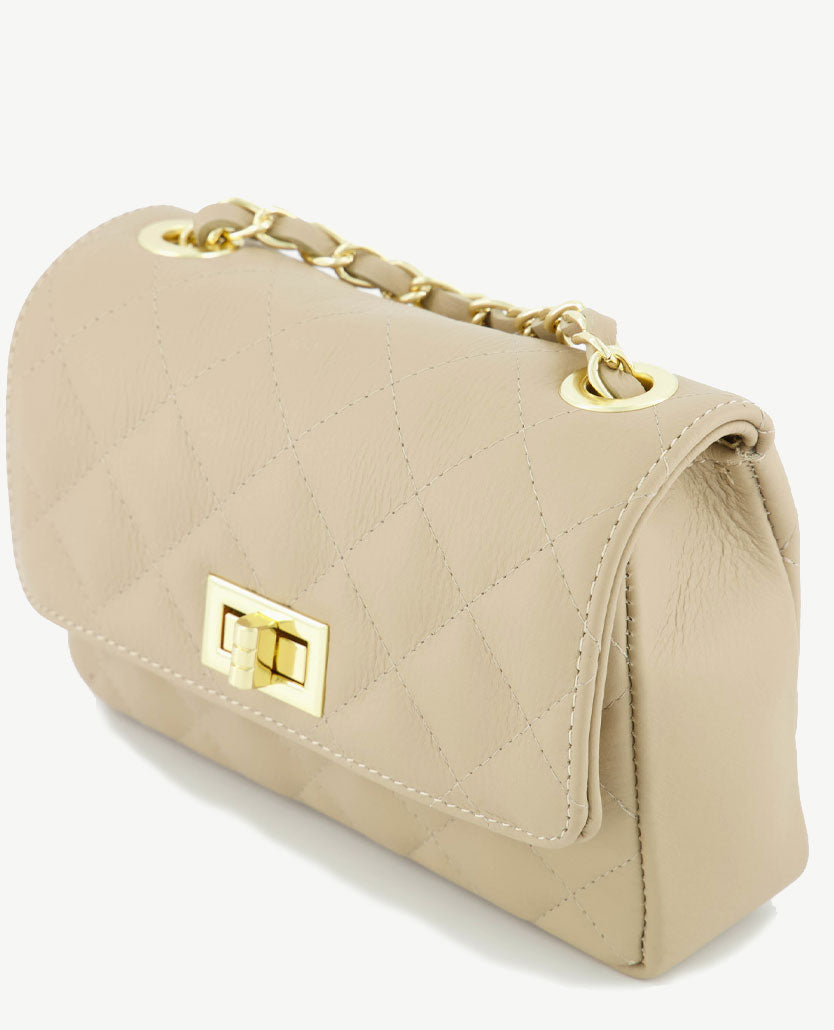 Tas - Audrey - Leer - Beige