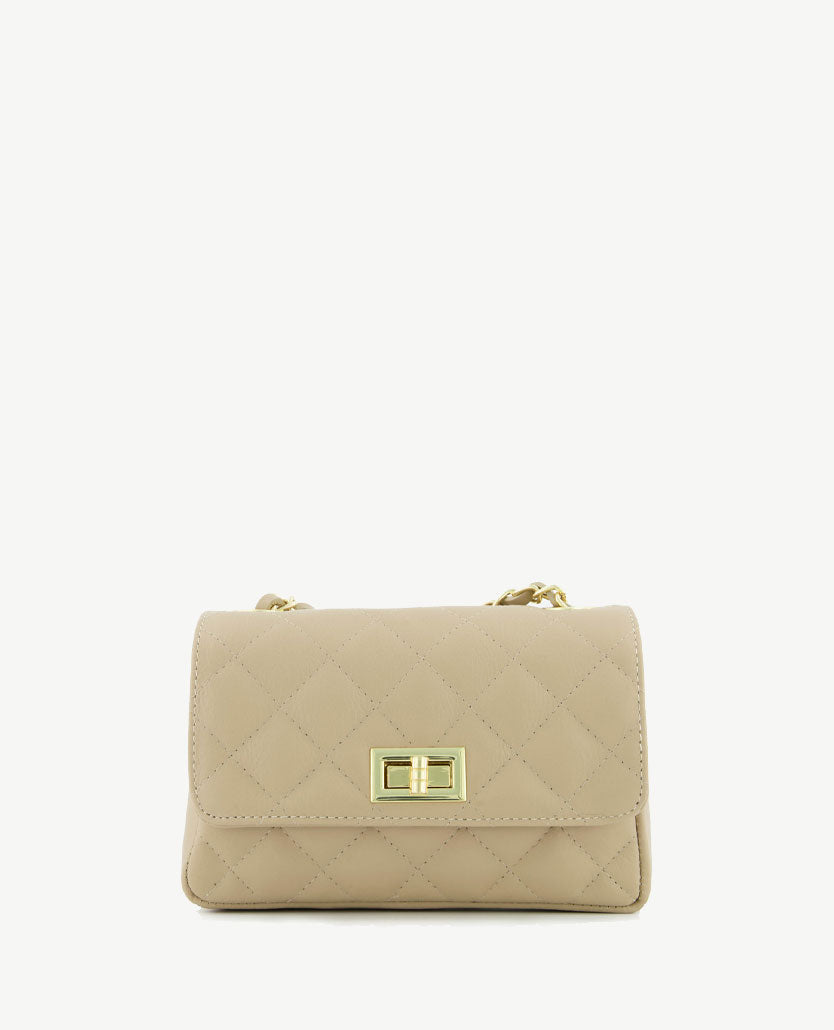 Tas - Audrey - Leer - Beige