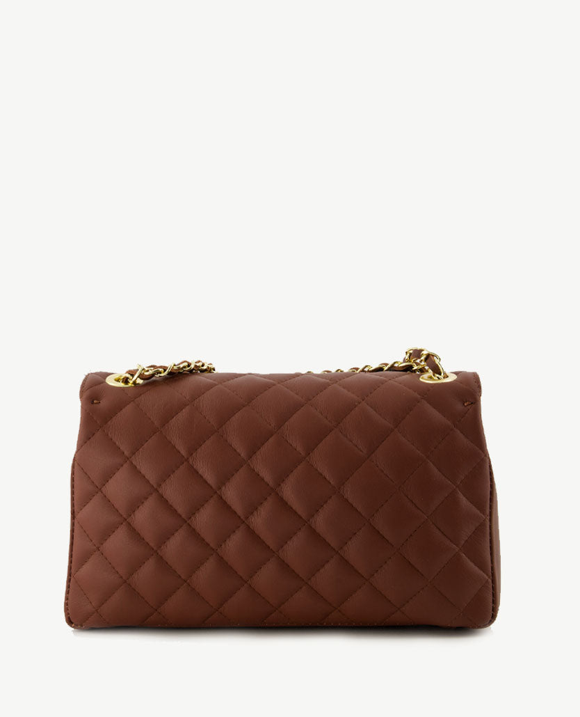 Tas - Audrey - Leer - Medium - Choco