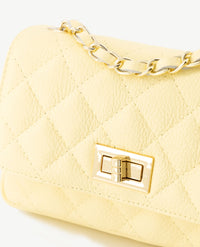 Tas - Audrey - Leer - Geel