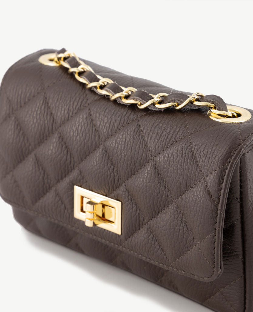 Tas - Audrey - Leer - Dark brown