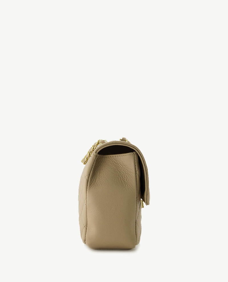 Tas - Audrey - Leer - Medium - Beige