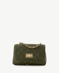 Tas - Audrey - Leer - Olijfgroen