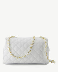 Tas - Audrey - Leer - Medium - Wit