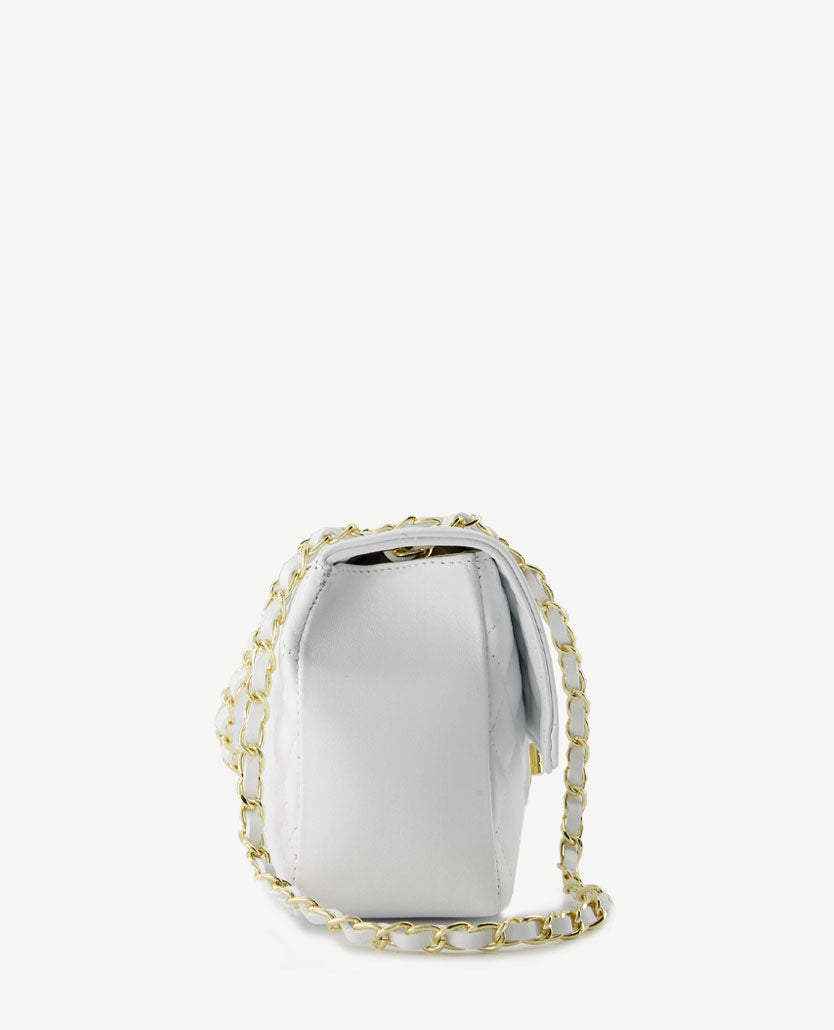 Tas - Audrey - Leer - Medium - Wit