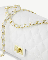Tas - Audrey - Leer - Medium - Wit