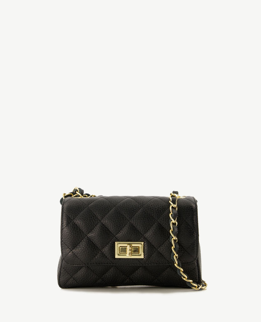 Tas - Audrey - Leer - Zwart