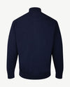 Baileys - Polo met rits - Gebreid - Marineblauw