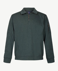 Baileys - Polo met rits - Two tone - Groen met navy