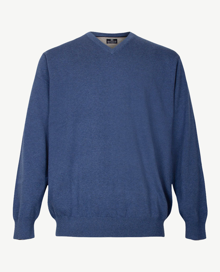 Baileys - V-hals - Jeans blauw