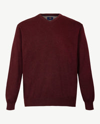 Baileys - Herenpullover V-hals - Merlot
