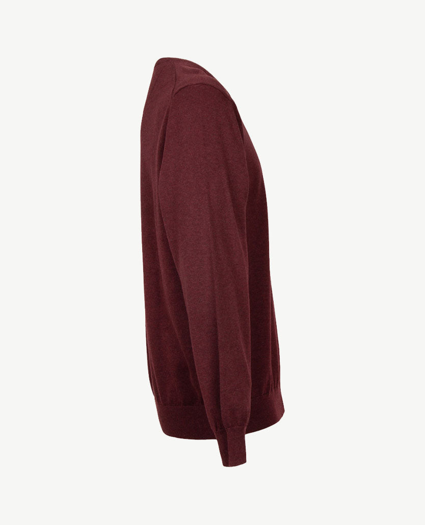 Baileys - Herenpullover V-hals - Merlot