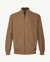 Baileys  - Vest - Gebreid - Met rits en zakken - Donker beige