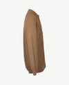 Baileys  - Vest - Gebreid - Met rits en zakken - Donker beige
