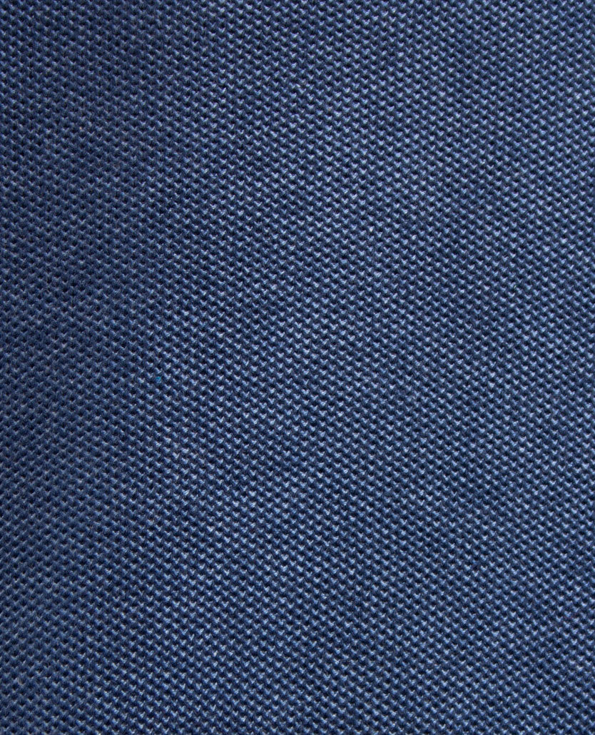 Baileys  - Vest - Gebreid - Met rits en zakken - Two tone - Navy met rafblauw