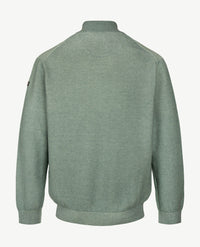 Baileys  - Vest - Gebreid - Met rits en zakken - Two tone - Groen met licht groen